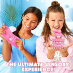 My Melody SLIMYGLOOP Jar, 8 oz Bubblegum Scented Pink Slime, Includes Beads & My Melody Charm, Sanrio Stuff, Hello Kitty Slime, Slime Kit, Hello Kitty Merch, Sanrio Slimes