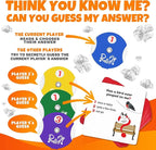 Really?! Think You Know Me? Guess Again - Hilarious Family Game Night Ice Breakers, Conversation Cards to Get Talking