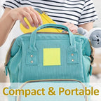 Baby Grooming Kit, Infant Safety Care Set with Hair Brush Comb Nail Clipper Nasal Aspirator,Baby Essentials Kit for Newborn Girls Boys (Yellow)