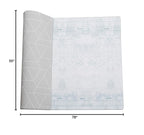 LITTLE Bot Ofie mat, Baby Play mat (Oracle + Zen line, Large)