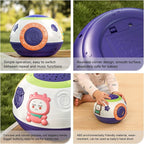 TUMAMA Baby Toy Gifts for Newborn, Toddlers Night Light Star Projector, Baby Sleep Soother Sound Machine, Talking Baby Toys