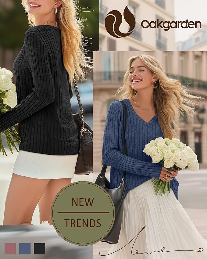 3 Pack Women's Maternity Nursing Tops, V Neck Breastfeeding Sweaters Long Sleeve Hidden Zipper Shirts