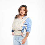 Baby Tula Explore Carriers - Breathable Baby Carrier Newborn to Toddler - Adjustable Toddler Carrier - Multiple Ergonomic Positions Front and Back - Ergonomic Fit for 7-45 lb - Mesh, Daisy Chain