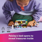 LEGO Friends Paisley's Room Building Toy - Pretend Play Set for Kids, Girls and Boys, Ages 6+ - with 2 Minidolls, Pet Bunny Figure, and Plushie-Style Piece - Gift Idea for Birthdays - 42647