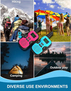 2Pcs Walkie Talkies for Kids Toys: Outdoor Toys for 3 4 5 6 7 8 9 10 11 12 Year Old Boys Girls Walkie Talkie Birthday Gifts - Long Range Camping Backyard Wakie-Talkies Party Favors Walky Talky