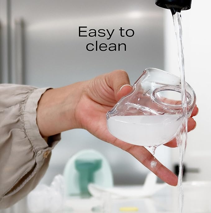 Zomee Fit Wearable Breast Pump, Hands Free Pumping, Portable, Ultra-Low Noise, Double Electric Breast Pump - Holds 6 oz - Wireless Breastpump 2+ Hours of Battery, Leak Proof Anti Backflow System