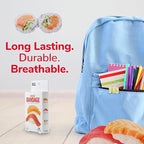 BioSwiss Bandages, Sushi Shaped Self Adhesive Bandage, Latex Free Sterile Wound Care, Fun First Aid Kit Supplies for Kids and Adults, 24 Count