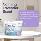 TruKid Lavender Bubble Podz with Baby Skin Cream – Calming Bath and Moisture Bundle for Kids and Toddlers