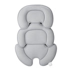 PandaEar Baby Car Insert Cushion Pad, Infant Head & Body Support Pillow for Car Seats, Strollers,Carriers, Machine Washable & Portable -Grey