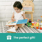 Binibi Spanish Books for Babies & Toddlers 1-3 The Beach Interactive Bilingual Sound Book with Fun Beach Sounds | Bilingual Children's Book | Spanish Learning for Kids