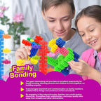 STEM Building Blocks Toys for Kids – Educational and Safe Gear Interlocking Construction Playset – Develop Creativity and Problem-Solving Skills