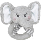 Bearington Collection Baby Lil' Spout, 5.5 in Gray Elephant Plush Stuffed Animal - Baby Elephant Stuff - Newborn Toys