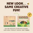 Honeysticks Super Jumbo Crayons (6 Pack) - 100% Pure Beeswax, Non Toxic Crayons for Toddlers 1-3, Extra Large Crayon Size, Easy to Hold and Use, Unbreakable Toddler Crayons, Eco-Friendly