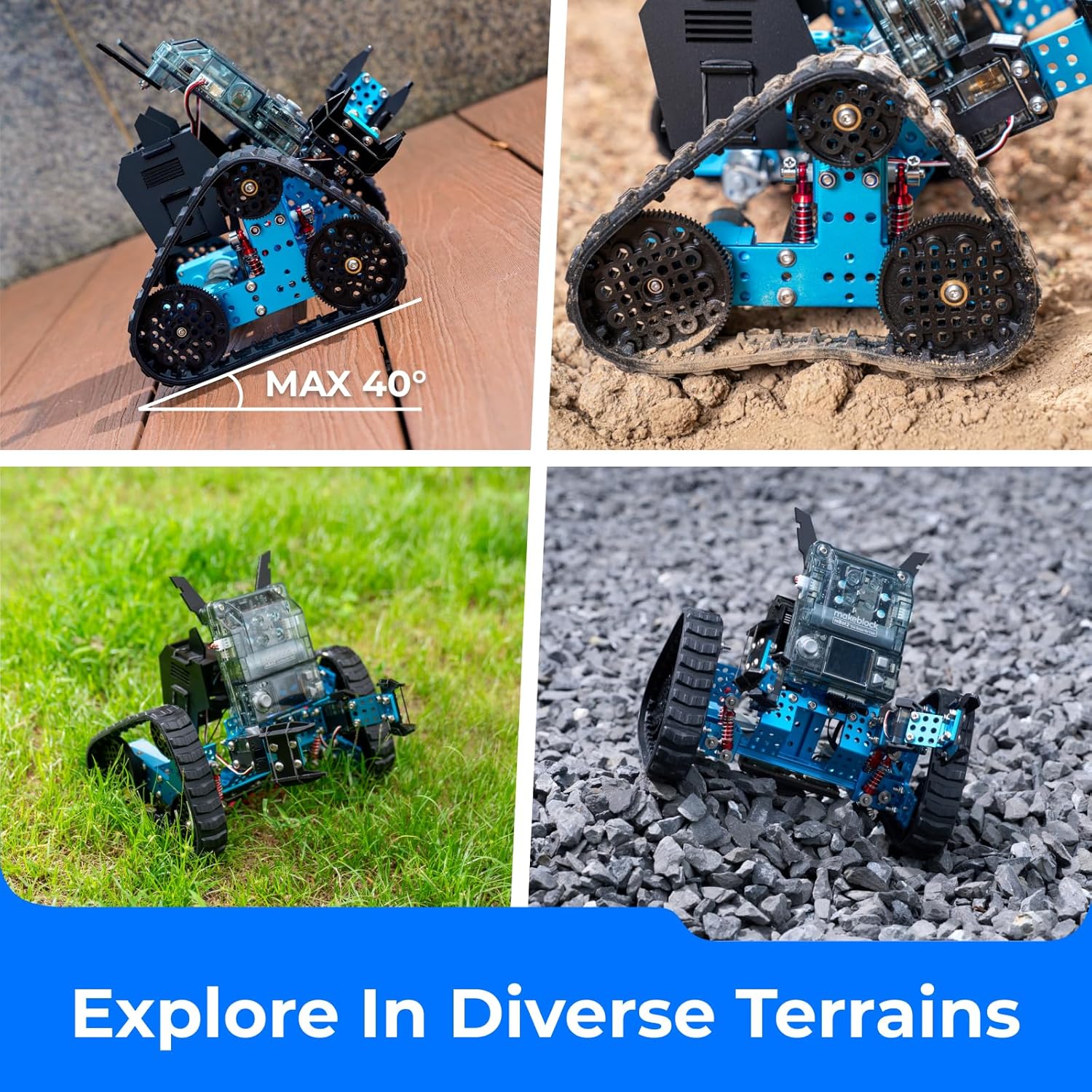 Makeblcok Rover Robotics Add-on Pack for mBot2