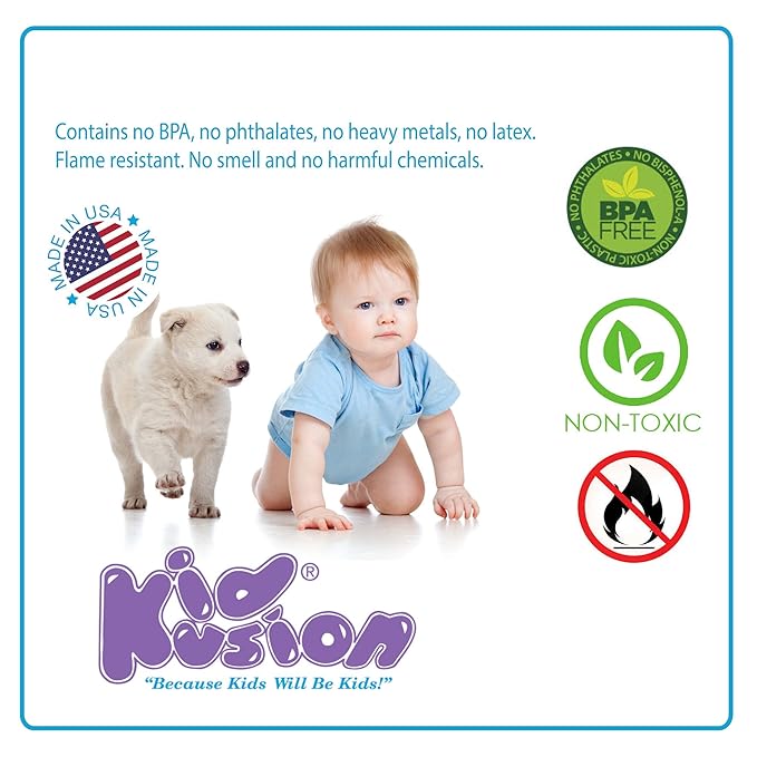 KidKusion Baby Proof Edge Cushion Protector | Made in USA | Foam Rubber Furniture and Fireplace Edge Guard Bumper | Brown | 12 Ft | Tape Included