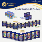 Magnetic Wooden Jigsaw Puzzles with Frame for Adults - Wooden Puzzle Wall Art - Landscape Lazer Wood Cut Puzzles - Rompecabezas para Adultos - Christmas & Birthday Gift (Colorful Tiger)