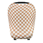 Copper Pearl Multi-Use Cover: Car Seat Covers, Nursing Cover, and Stroller Cover for Sun - Stretchy Fabric, All-Season Use, Stylish Designs, Easy Access for Moms - Rad