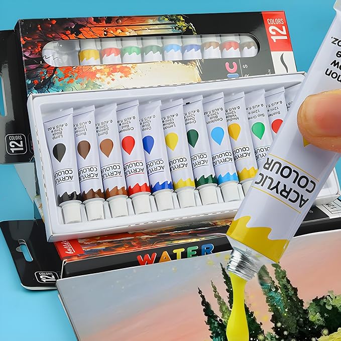 SUNFATT Kids Easel Accessory Set,100+ Art Supplies for Children's Painting,Drawing,or Crafting,Kids Toys for Ages Aged 3 4 5 6 7,8-13