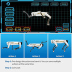 Smart Robot Dog - Interactive STEM Pet with Voice Control, 30+ Actions & APP Programming, Durable Design for Kids Age 6+ (Compatible with iOS/Android)