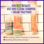 California Baby Eczema Body Wash & Shampoo | Gentle Steroid-Free Eczema Treatment | Colloidal Oatmeal + Aloe Vera | 100% Plant-Based | 8.5 oz.