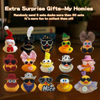 Lying Flat Duck Silicone Night Light, Cute Ducky Lamp with Gifts,Squishy Animal Nursery Nightlight, Dimmable/Rechargeable Portable Bedside Touch Lamp for Breastfeeding,Baby Adults Kids Room Decor