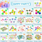 300-Piece Kids Party Favors Toys Kit for Birthdays, Classroom Prizes, Easter Egg Hunts, Carnivals & More