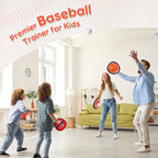 Toss and Catch Ball Set - Ultra Soft & Safe Toddler Baseball Gloves Designed for Pain-Free - Kids Games Toys Indoor Outdoor - Great for Yard Beach Pool - Gift for Boys Girls 2-4 5-7 8-10 Years