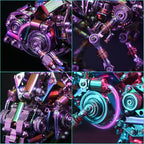 Adult 3D Metal Puzzle, Chameleon Metal Model Set, 3D Metal Adult Puzzle Chameleon Building Blocks, DIY Mechanical Model Set- High-end Gifts for Men