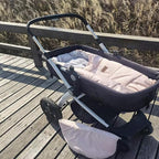 0-5T Length Extension Baby Universal Stroller Footmuff,Waterproof Durable Coral Fleece Stroller Bunting Bag,Stroller Bassinet Winter Blanket Cover Toddler,Pink