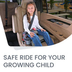 Britax Highpoint Backless Belt-Positioning Booster Seat, SafeWash Gray Ombre