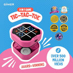 GiiKER Tic Tac Toe Bolt Game, Original 3-in-1 Handheld Puzzle Game, Portable Travel Games for Car Ride, Toys Gift Idea for Kids and Adults, Birthday Gifts for Boys Girls
