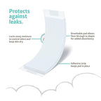 Medline Booster Pads with Adhesive, 192 Count, Baby Diaper Doubler for Overnight Use to Help Eliminate Leaks