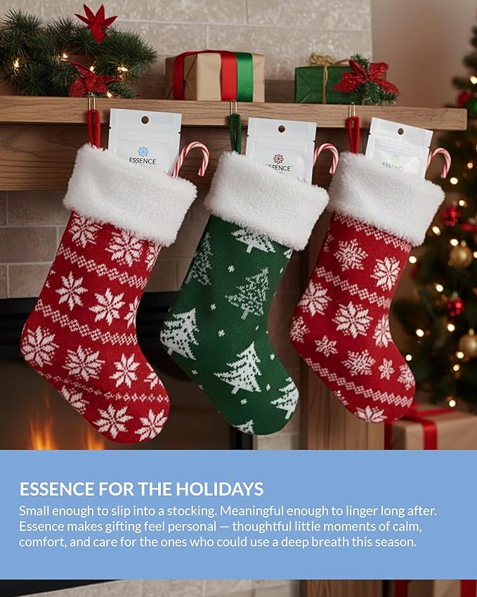 Essence Nasal Diffuser Ring Try-All Sample Pack - 20 Essential Oil Nose Ring Inhalers for Focus, Calm & Mood Support - Find Your Signature Wearable Aromatherapy Scent for Travel, Work & Self-Care