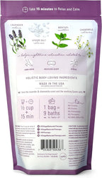 Village Naturals Therapy, Nighttime Foaming Epsom Soak, 36 Oz, Pack of 3