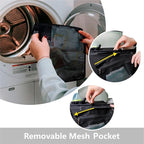 TOPDesign Universal Baby Stroller Organizer, Stroller Caddy with Detachable Mesh Bag & Heightened Insulated Cup Holders & Non-Slip Secure Hooks Accessories, Fits Most Strollers (Zoo)