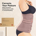 3 in 1 Postpartum Belly Support Recovery Wrap – Postpartum Belly Band, After Birth Brace, Slimming Girdles, Body Shaper Waist Shapewear, Post Surgery Pregnancy Belly Support Band (Dusty Plum, XL)