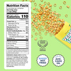 Little Spoon Mac and Cheesy Veggie Loops, Chickpea and Carrot Snack, Baked Not Fried, Avocado Oil, Hidden Veggies, Tastier Snacks for Kids, 3g Protein, Gluten-Free, 4 Pack