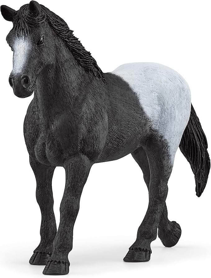 Schleich Horse Club - 34PC Stall Horse Toy Playset with Mare and Foal Figure, Cat Figurine, and Accessories - Stable Extension Set for Girls and Boys - Interactive, Realistic Kids Toys Ages 5+ | 42611