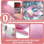 kornsurte Bottle Holder Pillow, Nursing Support Cushion for Bottle Feeding & Breastfeeding, Resolve Arm Soreness and Fatigue (Pink)