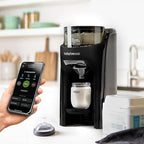 Baby Brezza Formula Pro Advanced WiFi Formula Dispenser - Automatically Mix a Warm Formula Bottle From Your Phone Instantly – Easily Make Bottle With Automatic Powder Blending Machine, Black