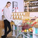 Baby Car Seat Covers, Carseat Canopy, Boys Girls Privacy Breastfeeding Cover (Grey Heart)