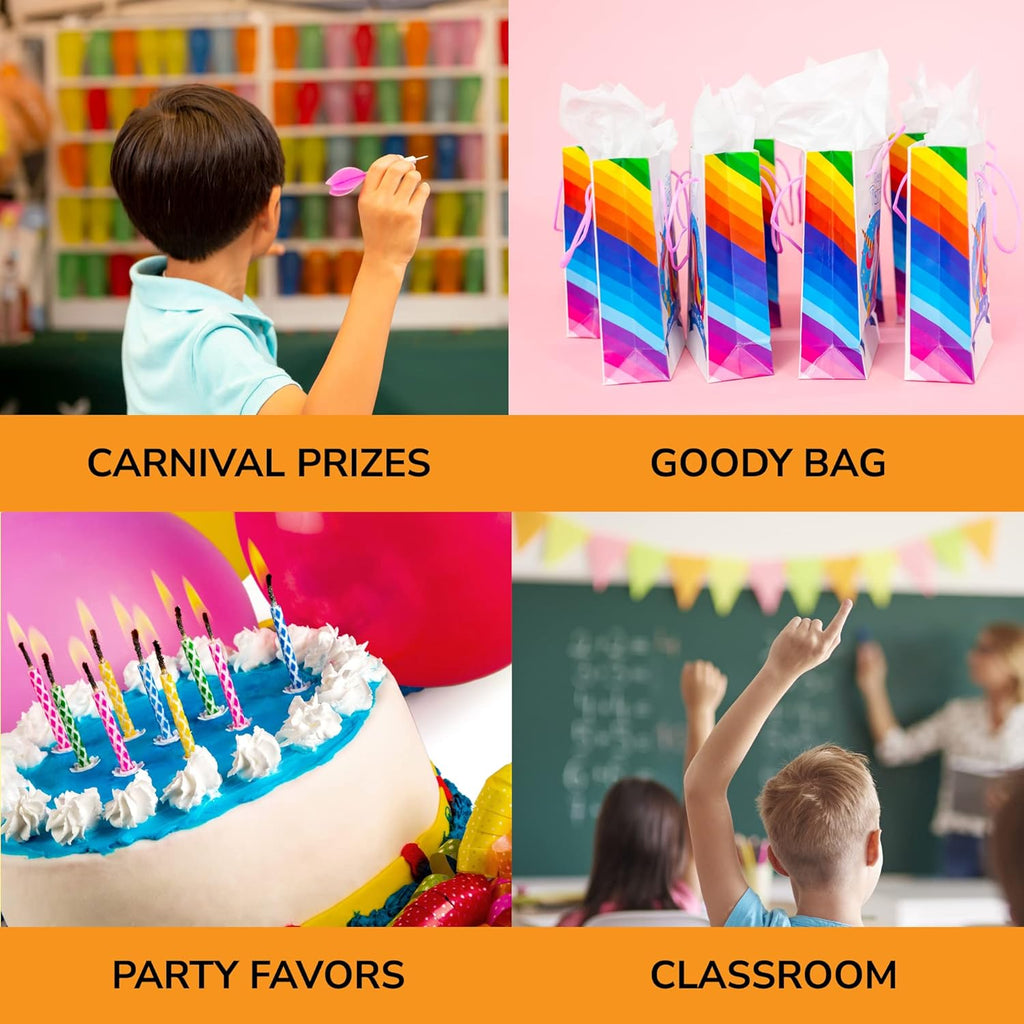 Entervending Fidget Spinners - 2 Inch Stress Balls in The Gift Box - 6 Pcs Soccer Party Favors for Kids - Mini Fidget Spinners - Classroom Prizes - Fidget Spinners for Kids for Kids