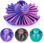 Gear Ball - 3D Printed Gear Ball Spin Ball or Cube Fidget Toy, Gear Sphere, Gear Ball Gearball Fidget Toy, Stress Ball, GearSphere Desk Toy, Fidget Ball, Gear Toy for Stress and Anxiety Relaxing