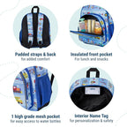 Wildkin 12-inch Kids Backpack – Padded, Adjustable, Ideal for Daycare & Travel - On the Go