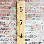 Little Acorns DIY Vinyl Growth Chart Ruler Decal Kit, Jumbo Numbers