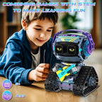 STEM Robot Building Kit for Kids 6-14,3in1 Remote & APP Controlled STEM Rock Robot/Truck/Road Roller Building Toys for Kid,433 Pcs Building Blocks Set Birthday Xmas Gift Ideas for Boys Girls