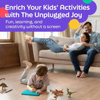 Magnetic Drawing Board for Kids & Toddlers with Beads and Magnet Stylus Pen - Magnetic Tablet Toy for Airplane & Car Ride Activities for Kids