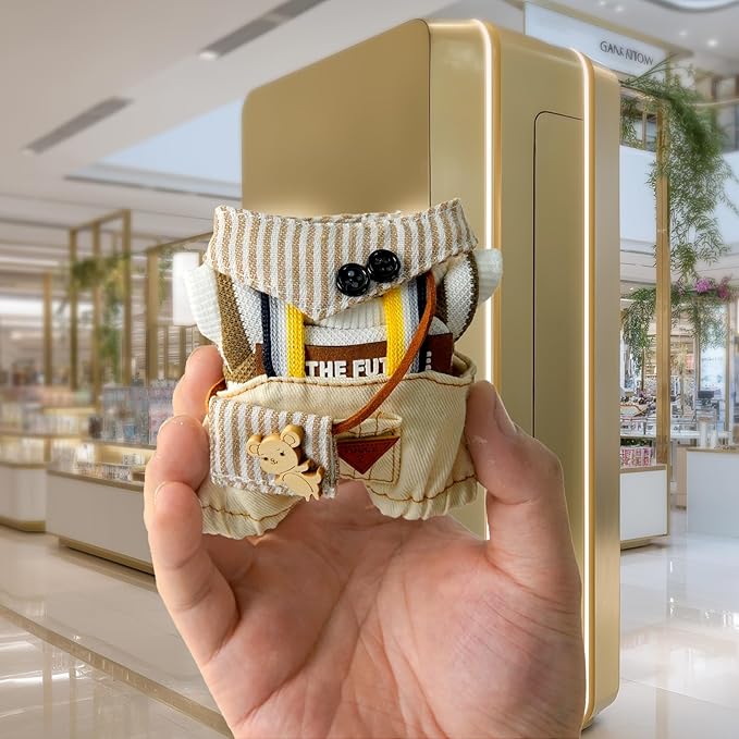 2 Sets Clothes for 17cm Doll, Cute Doll Clothes and Accessories, Outfit Sets 2025 Fashion Style