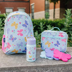 Wildkin 15-inch Kids Backpack – Durable, Padded, Adjustable for School & Travel - Butterfly Garden