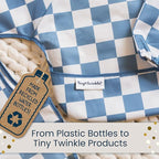 Tiny Twinkle Mess Proof Baby Bibs for Eating - Waterproof, Wipeable Bibs - Toddler Bibs - Travel Friendly - PFAS, PVC, BPA, Phthalate Free - Baby Food Bibs(3 Pack, Loved Girl)